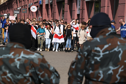 Белорусские коммунальщики пожаловались на протестующих