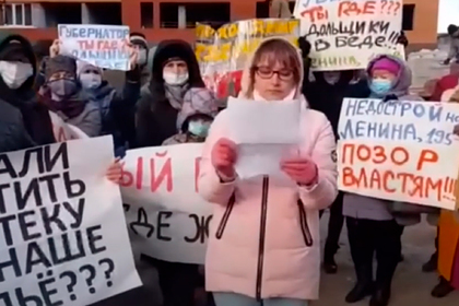 Оставшиеся без квартир жители российского города попросили помощи у Кадырова