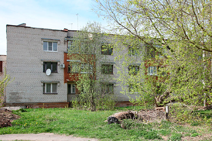 Жилой дом в российской провинции залило нечистотами